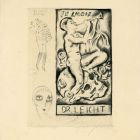 Ex libris - dr. Leicht