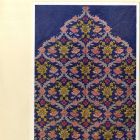 Műlap - perzsa selyembrokát, Shah Abbas korszak