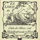 Ex libris - Club der Münz-und Medaillenfreunde in Wien
