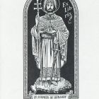 Ex libris - Rev. Leopold Mészáros O. F. M.