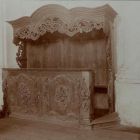 Fénykép - Barátosi Balogh Mihály: Templomi pad az erdőcsinádi református templomban