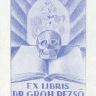 Ex libris - Dr. Groh Rezső