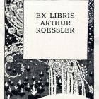 Ex libris - Arthur Roessler