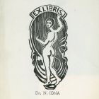 Ex libris - Dr. N. Igna