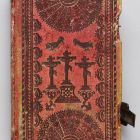 Könyv legyeződíszes kötésben - Zsoltároskönyv. Buda, 1817
