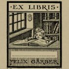 Ex libris - Felix Gärber