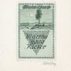Ex libris - Mein Buch Martha Haag Kieser