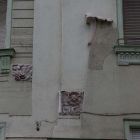 Épületfotó - a Weiss-ház (Budapest, Szent István krt. 12.) keleti oldalhomlokzatának és délkeleti sarokrészének kapcsolódása a második emeleten