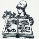 Ex libris - vitéz Bessenyei Lajos dr.