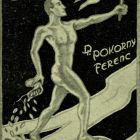 Ex libris - Dr. Pokorny Ferenc