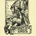 Ex libris - Draskovich Ferenc könyve