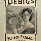 Céghirdető kártya - Liebig's Fleisch-Extract Company