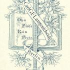 Ex libris - Carl G. F. Langenscheidt