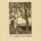 Ex libris - Carl Feer