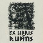 Ex libris - P( éteris) Upitis