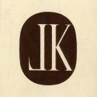 Terv - monogram: LK