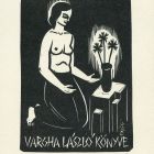 Ex libris - Vargha László könyve