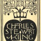 Ex libris - Charles Stewart King