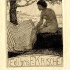 Ex libris - F. Krische