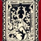 Ex libris - Adolf Matthiae Hildebrandt (ipse)