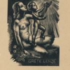 Ex libris - Grete Lenze