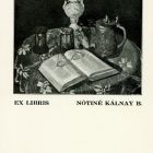 Ex libris - Nótiné Kálnay B( oriska)