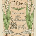 Ex libris - Doctor phil. Karl Theodor Weiss