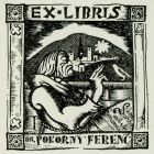 Ex libris - Dr. Pokorny Ferenc