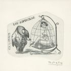 Ex libris - Lou Asperslag