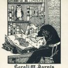 Ex libris - Caroli III. Kornis e comitibus de Göncz-Ruszka (in arce Szent-Benedek)