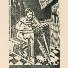 Ex libris - dr Kolomeus Szentmáry