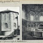 Illusztráció - Ravenna, San Giovanni in Fonte (keresztelőkápolna) külső és belső képe