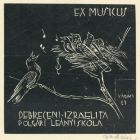 Ex libris - Ex musicis Debreceni Izraelita Polgári Leányiskola