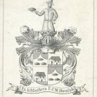 Ex libris - F.Z. M. Hauslab címeres