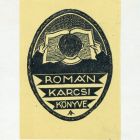 Ex libris - Román Karcsi könyve