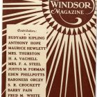 Céghirdető kártya - The Christmas Windsor Magazine számára