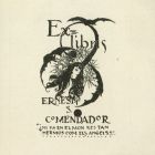 Ex libris - Ernest S. Comendador
