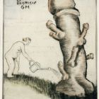Ex libris - G M -  LA PETITE JARDINIÉRE