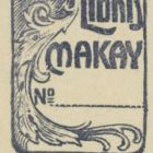 Ex libris - Makay