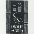 Ex libris - Patzauer Márta