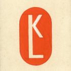 Terv - monogram:  L.K.