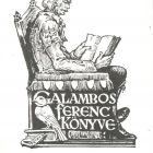 Ex libris - Galambos Ferenc könyve