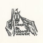 Ex libris - Dr. Leonid Vainer