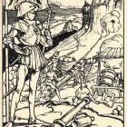 Ex libris - Hans Sterzel, Hauptmann der Artillerie