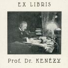 Ex libris - Prof. Dr. Kenézy