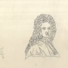 Vázlet - Daniel Defoe portréja