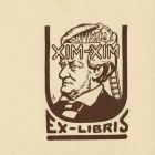 Ex libris - XIM -XIM