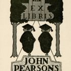 Ex libris - John Pearsons Cushing