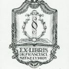 Ex libris - dr. Francisci Székelyhidy