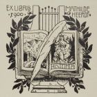 Ex libris - Mathilde Heerdt